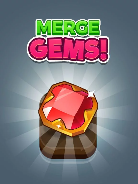 Изображение игры: Merge Gems!
