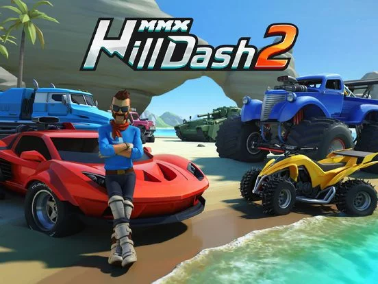 Изображение игры: MMX Hill Dash 2 - Race Offroad