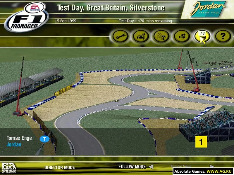 Изображение игры: F1 Manager