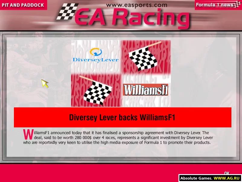 Изображение игры: F1 Manager