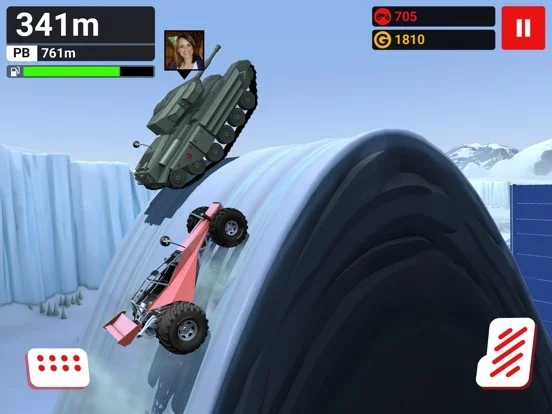 Изображение игры: MMX Hill Dash — OffRoad Racing