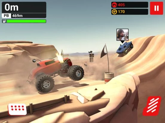 Изображение игры: MMX Hill Dash — OffRoad Racing