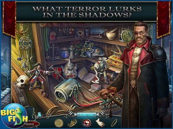 Изображение игры: Grim Facade: Hidden Sins - A Hidden Object Mystery