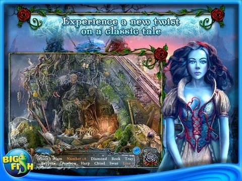 Изображение игры: Living Legends: Frozen Beauty HD - A Hidden Object Fairy Tale