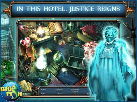 Изображение игры: Haunted Hotel: Death Sentence HD - A Supernatural Hidden Objects Game
