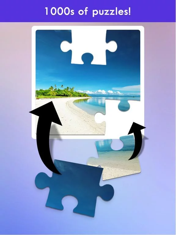 Изображение игры: 100 PICS Jigsaw Puzzles Game