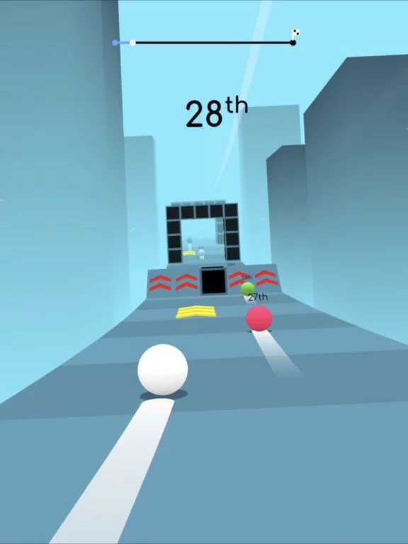 Изображение игры: Balls Race