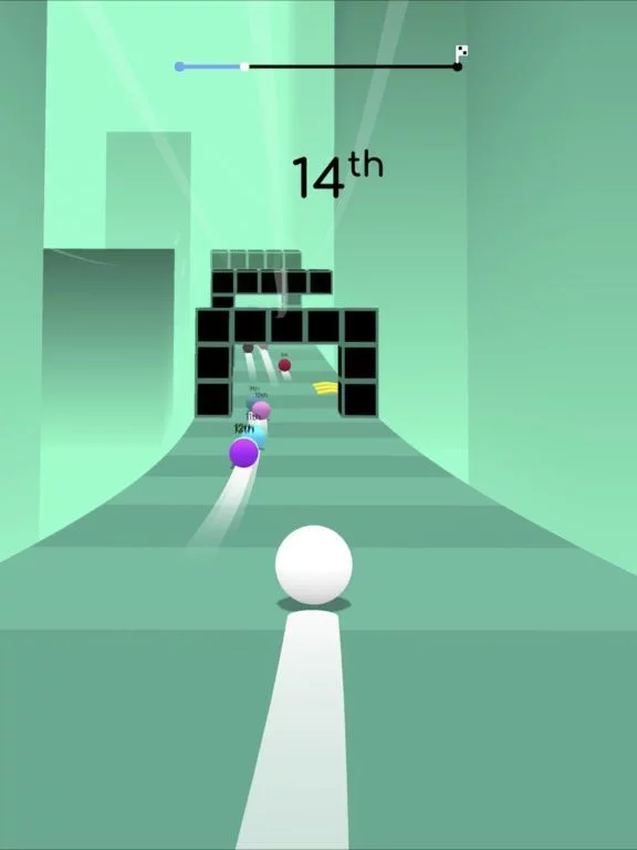 Изображение игры: Balls Race