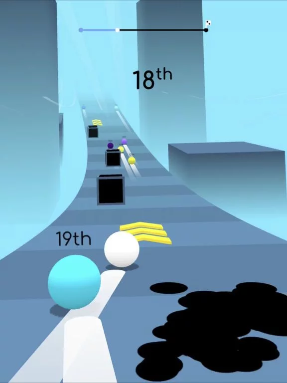 Изображение игры: Balls Race