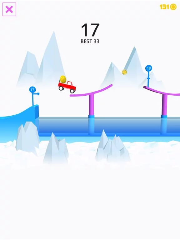 Изображение игры: Risky Road