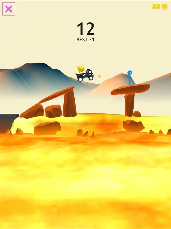 Изображение игры: Risky Road