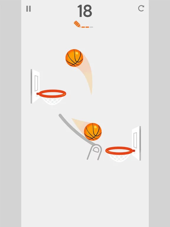 Изображение игры: Dunk Line