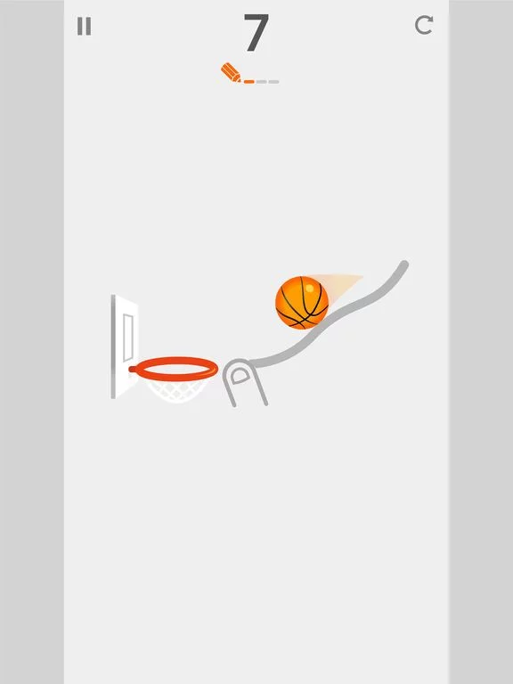 Изображение игры: Dunk Line