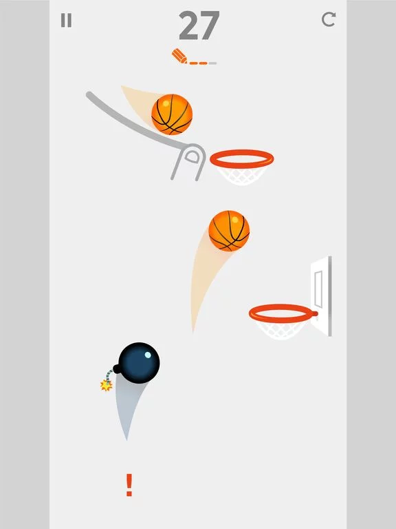 Изображение игры: Dunk Line