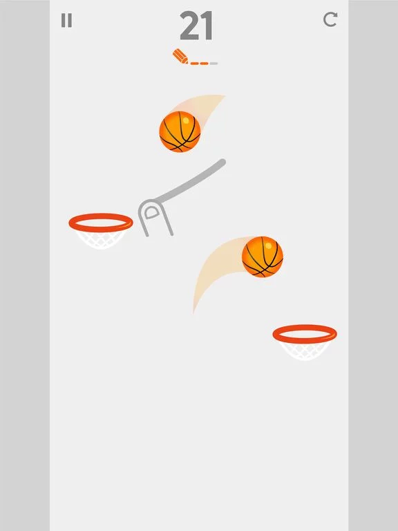 Изображение игры: Dunk Line