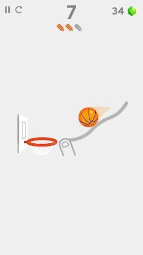 Изображение игры: Dunk Line