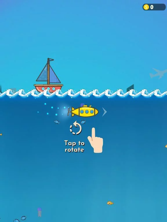 Изображение игры: Submarine Jump!
