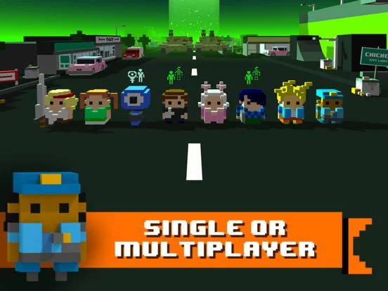 Изображение игры: Chicken Jump - Crazy Traffic