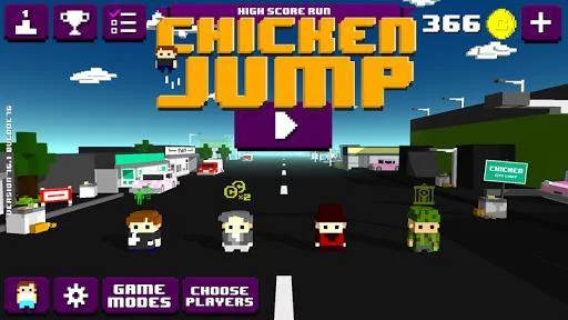 Изображение игры: Chicken Jump - Crazy Traffic