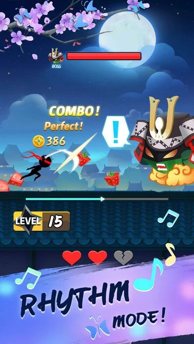 Изображение игры: Merge Fruit Ninja
