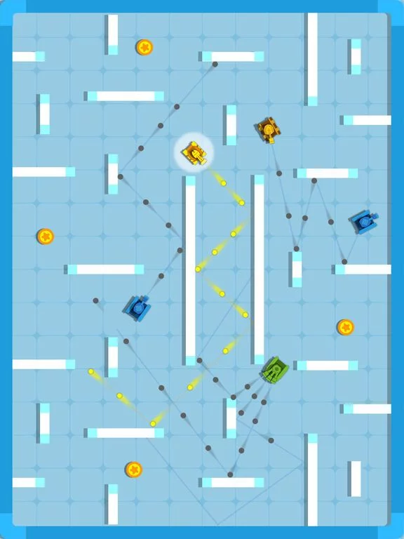 Изображение игры: Tanks Fire Up-pocket wars hero