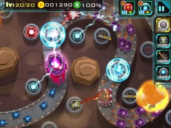 Изображение игры: Idle Defense: tanks vs. tower