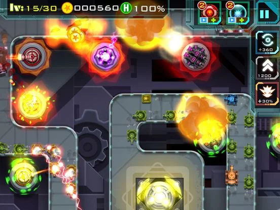 Изображение игры: Idle Defense: tanks vs. tower