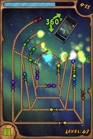 Изображение игры: Burn the Rope Lite