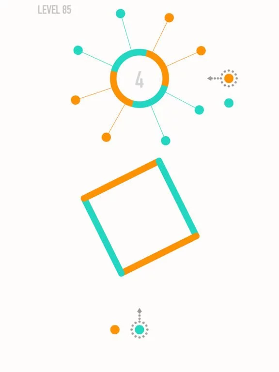 Изображение игры: Pin Color Ballz