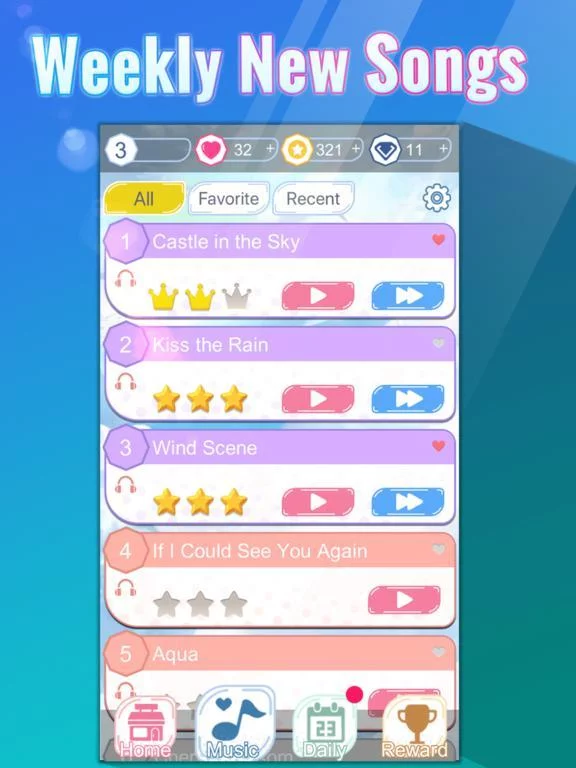 Изображение игры: Magic Piano Tiles: Anime Music