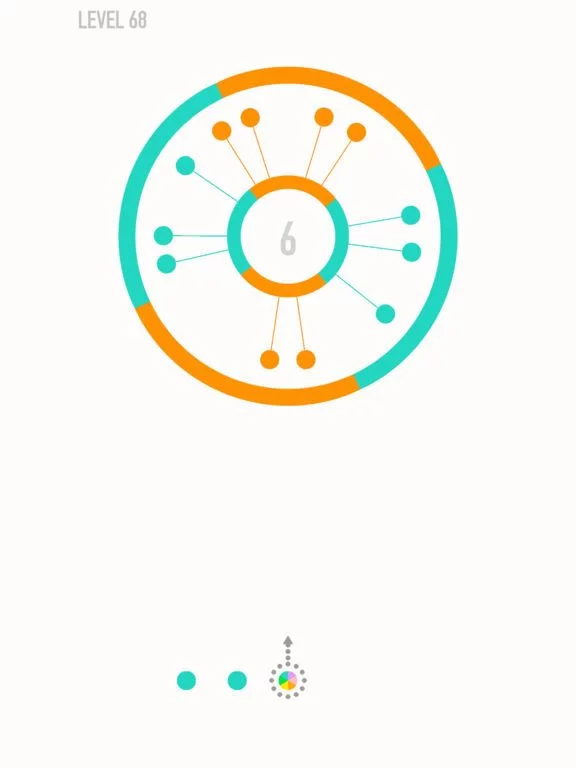 Изображение игры: Pin Color Ballz