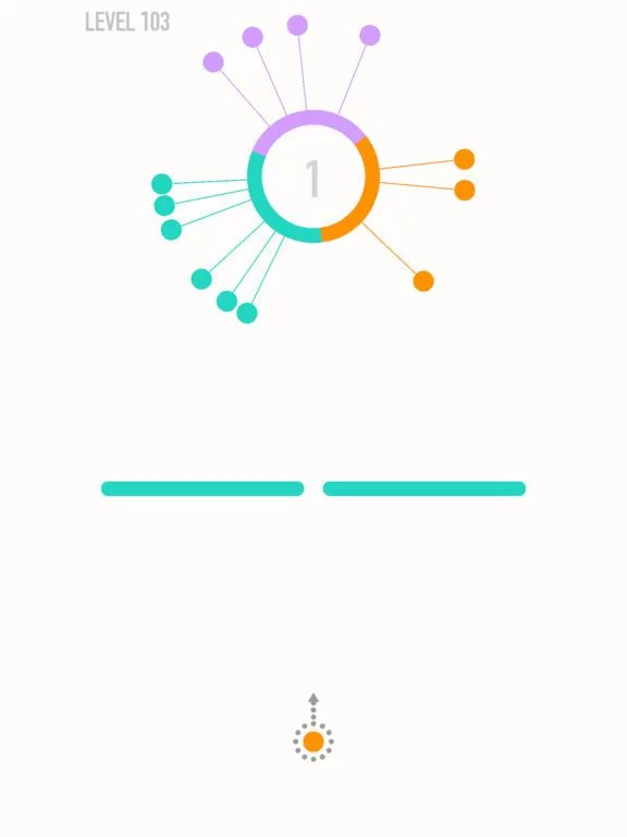 Изображение игры: Pin Color Ballz