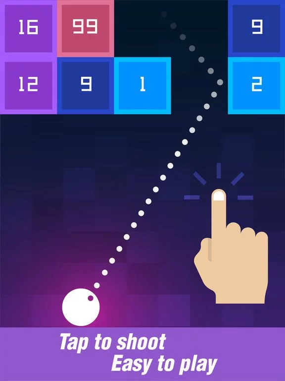 Изображение игры: Bounzy Ball: Bricks and Balls