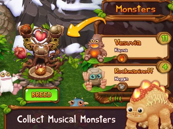 Изображение игры: My Singing Monsters DawnOfFire