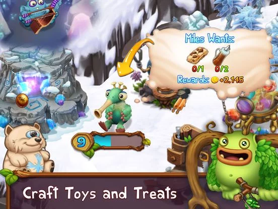 Изображение игры: My Singing Monsters DawnOfFire