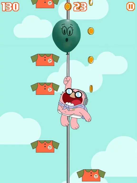 Изображение игры: Sky Streaker - Gumball Climbing Arcade Game