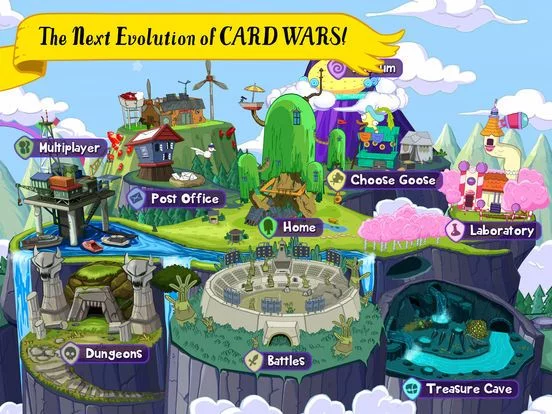 Изображение игры: Card Wars Kingdom - Adventure Time