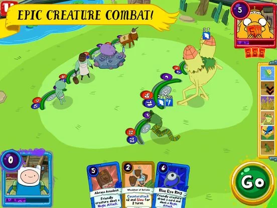 Изображение игры: Card Wars Kingdom - Adventure Time