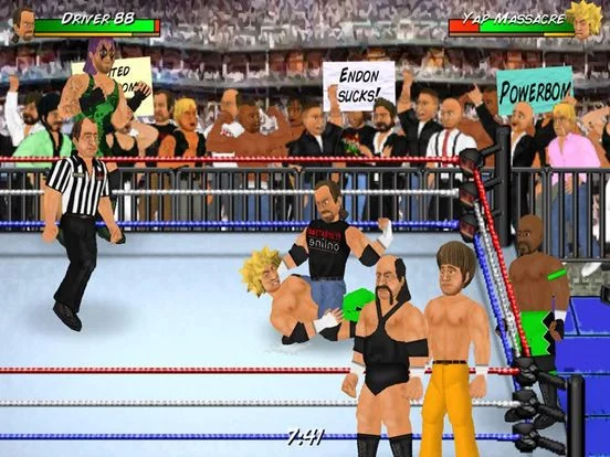 Изображение игры: Wrestling Revolution Pro