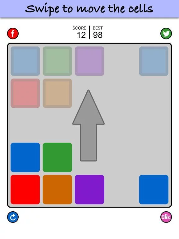 Изображение игры: Wipe3 - fit to merge 3 color blocks