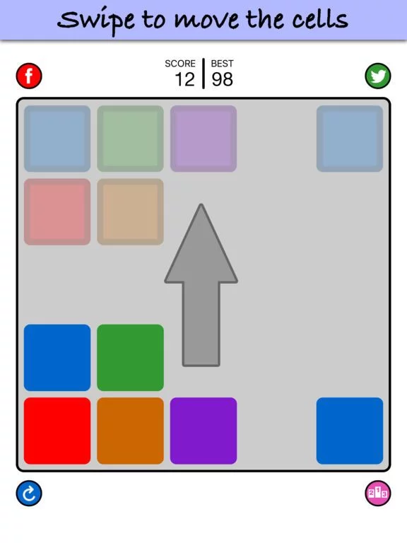 Изображение игры: Wipe3 - fit to merge 3 color blocks