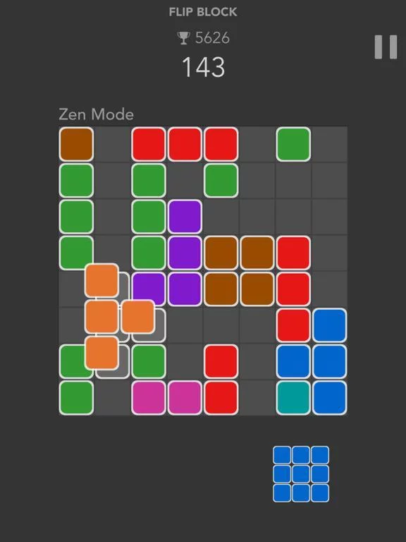 Изображение игры: Flip Block - Square Cube Blast