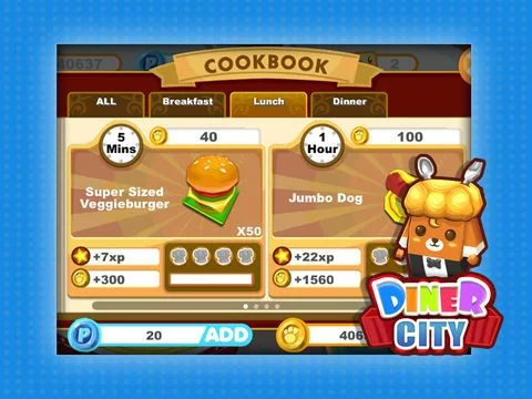 Изображение игры: Diner City