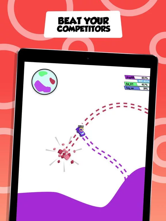 Изображение игры: Drift-io