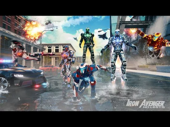 Изображение игры: Iron Avenger No Limits