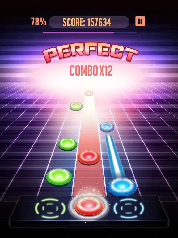Изображение игры: Guitar Galaxy: A new rhythm game