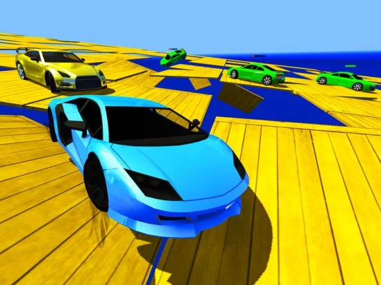 Изображение игры: Dropout Car Derby Simulator