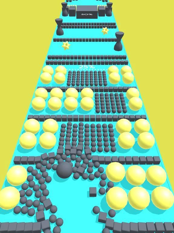 Изображение игры: Protect Dodgeball: Color Bump