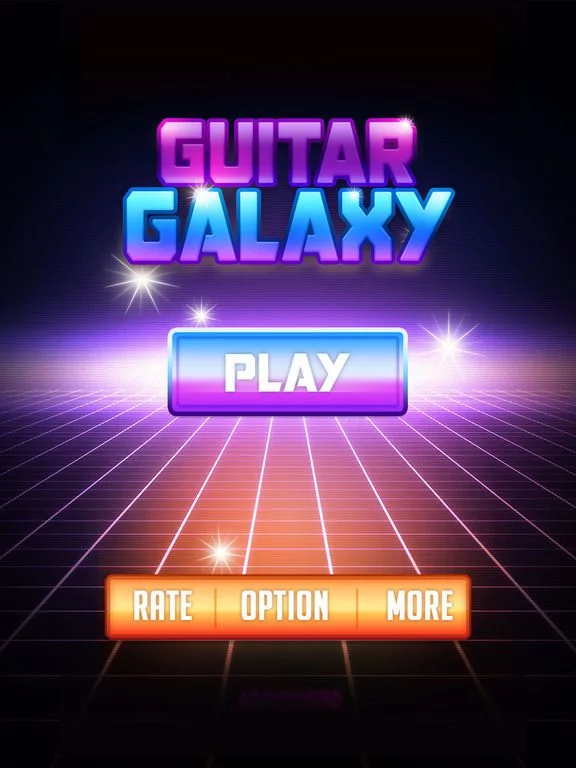 Изображение игры: Guitar Galaxy: A new rhythm game