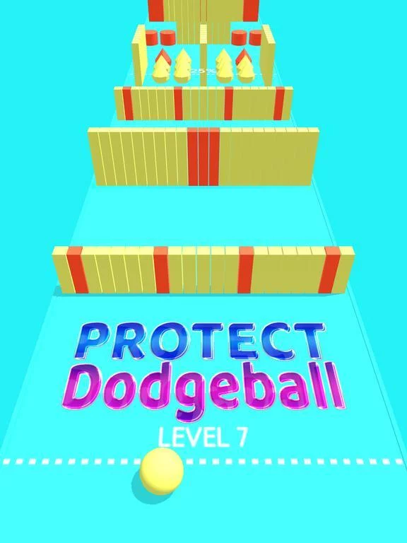 Изображение игры: Protect Dodgeball: Color Bump
